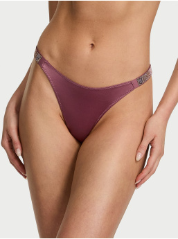 Sunset Ombré Shine Strap Thong Panty