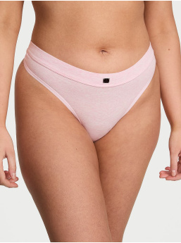 Logo Cotton Thong Panty