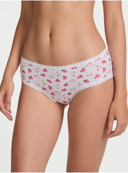 Cotton Lace-Waist Cheeky Panty