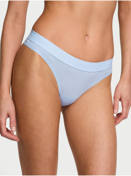Logo Cotton Thong Panty