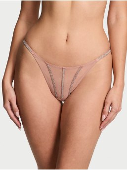 Sheer Shine Thong Panty