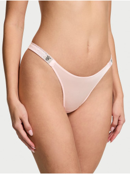 Scattered Shine Strap Smooth Thong Panty