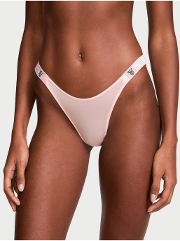 Scattered Shine Strap Brazilian Panty