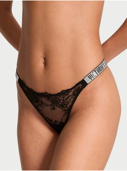 Shine Strap Rose Lace Panty