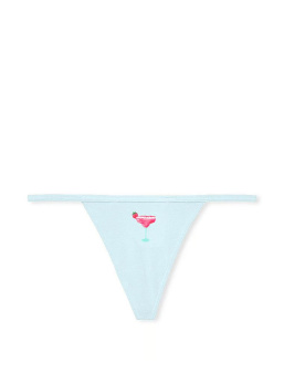 Elastic Cotton V-Cut Panties