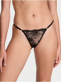 Rose Lace Adjustable V-String Panty