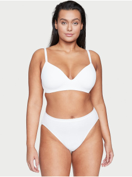 Stretch Cotton High-Leg Brief Panty