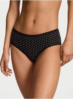 Cotton Lace-Waist Cheeky Panty