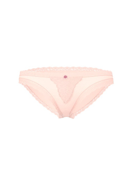 Lace-Trim Bikini Panty