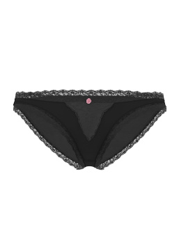 Lace-Trim Bikini Panty