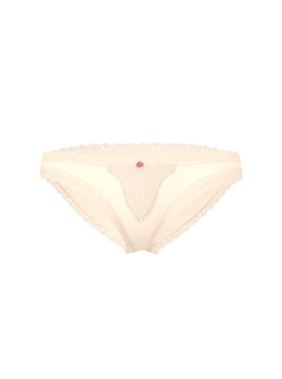 Lace-Trim Bikini Panty