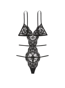 Dare To Dream Lace Strappy Triangle Teddy
