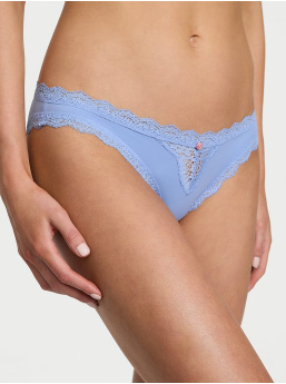 Lace-Trim Bikini Panty