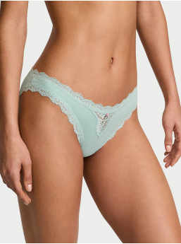 Lace-Trim Bikini Panty