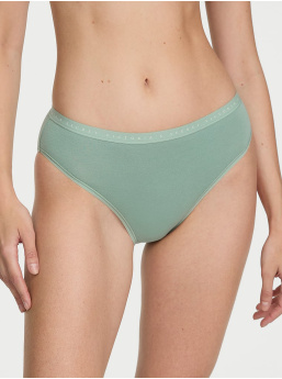 Stretch Cotton High-Leg Brief Panty