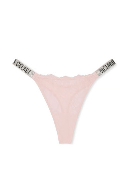Shine Strap Rose Lace Panty