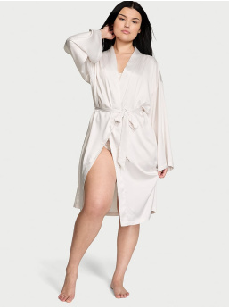 Satin Midi Robe