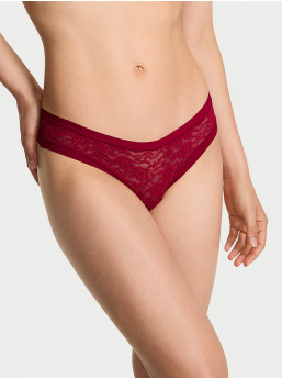 No-Show Lace Thong Panty
