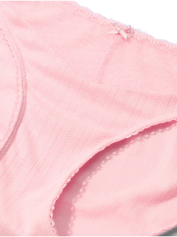 Stretch Pointelle Bikini Panty