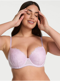 Vintage Blossom Embroidery Lightly Lined Demi Bra