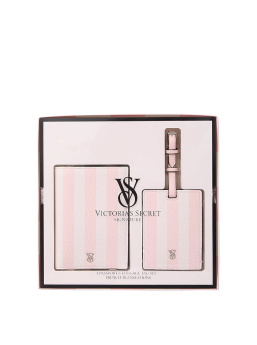 Passport Case & Luggage Tag Travel Set