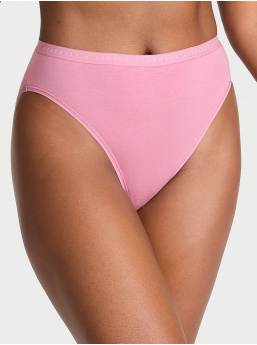 Stretch Cotton High-Leg Brief Panty