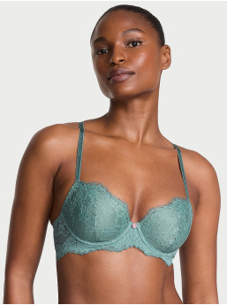 Lace Lightly Lined Classic Coverage Demi Bra