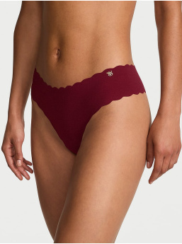 No-Show Scalloped Thong Panty