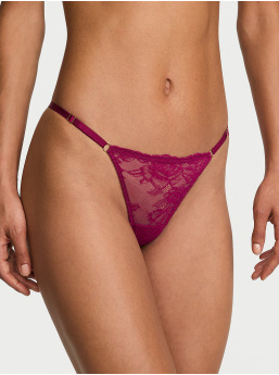 Rose Lace Adjustable V-String Panty