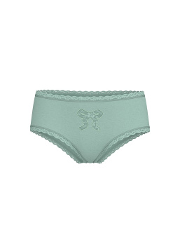 Cotton Lace Bow Cheeky Panty