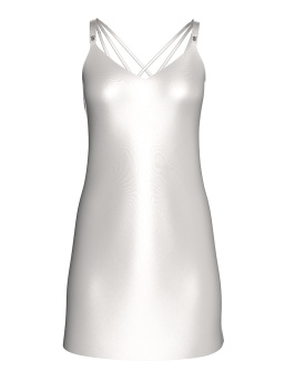 Scattered Shine Strap Satin Strappy-Back Slip