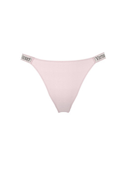 Logo Shine Strap Brazilian Panty