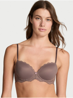 Smooth & Lace Lightly Lined Classic Coverage Demi Bra