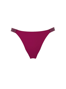 Logo Shine Strap Brazilian Panty