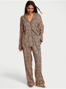 Flannel Long Pajama Set