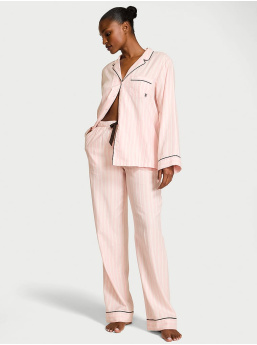 Flannel Long Pajama Set