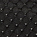 Black Rhinestone Mesh 