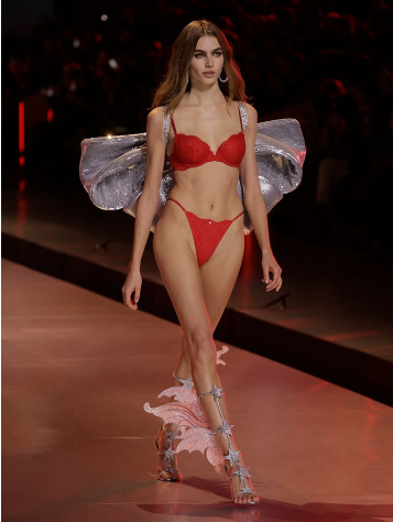 Twinkle Strap Lace Classic-Coverage Demi Bra