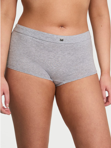 Logo Cotton Boyshort Panty