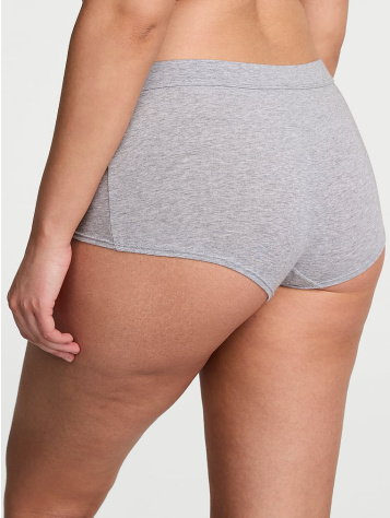 Logo Cotton Boyshort Panty