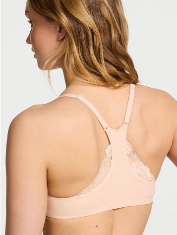Perfect Shape Lace Racerback Push-Up Bra