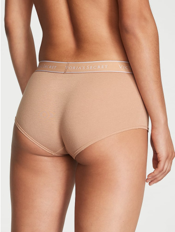 Logo Cotton Boyshort Panty