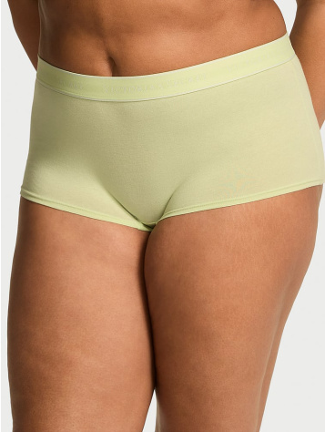 Logo Cotton Boyshort Panty