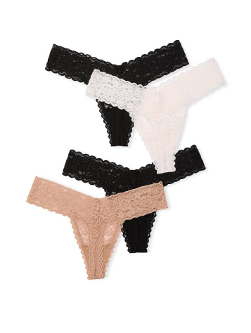 4-Pack Lacie Thong Panties