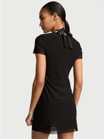 Beachwear Mesh Mini Dress