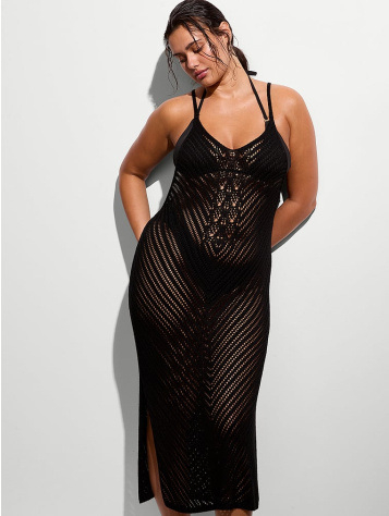 Beachwear Crochet Cover-Up Dress