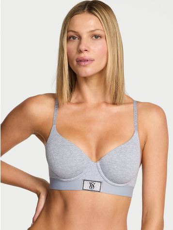 Shine Patch Lightly Lined Demi Bra
